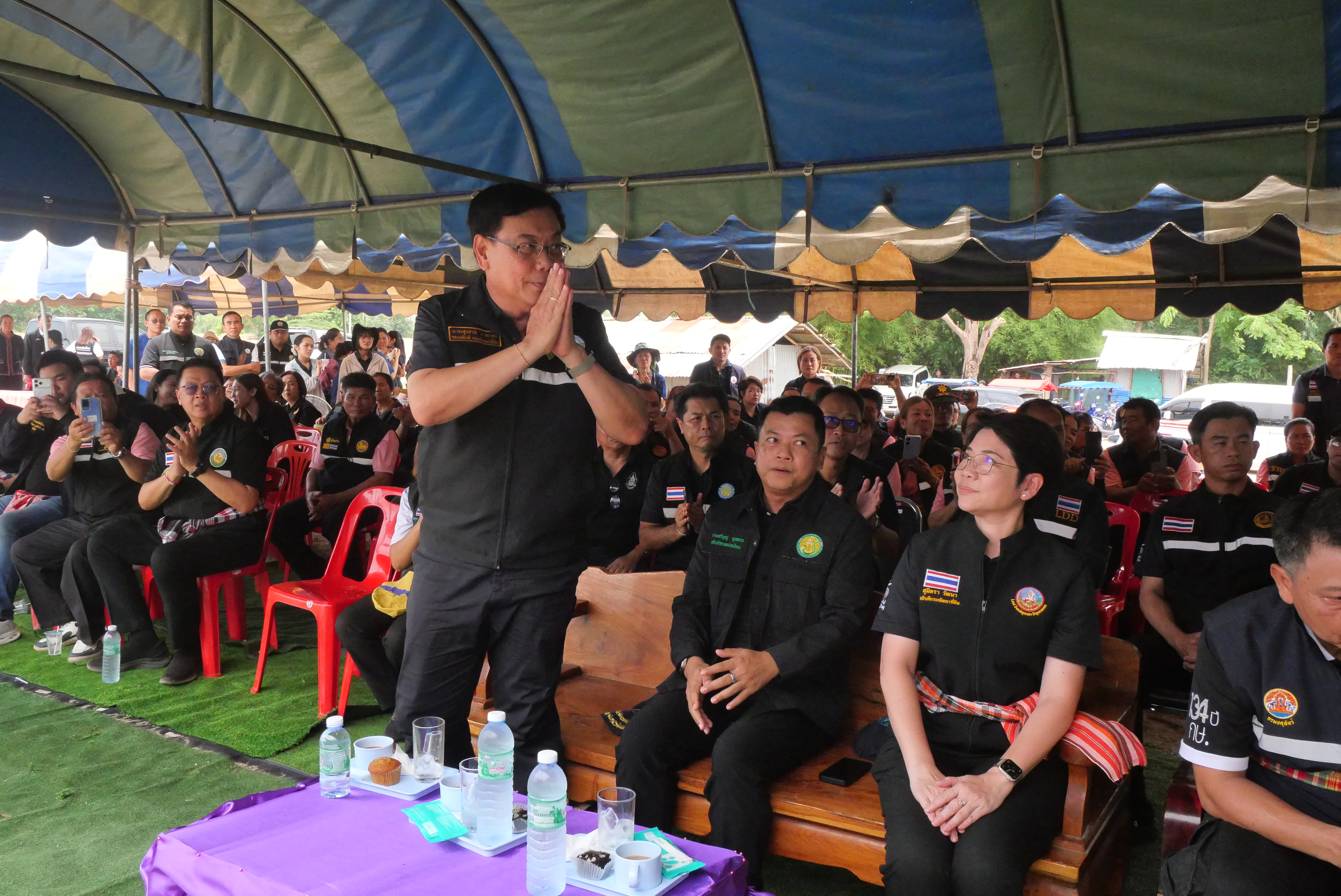 title - ส.ป.ก. ติดตามรัฐมนตรีช่วยว่าการกระทรวงเกษตรและสหกรณ์ (นายวัชระพล ขาวขำ) พร้อมคณะ ลงพื้นที่ตรวจราชการในพื้นที่จังหวัดกาฬสินธุ์ (จุดที่ 2) 